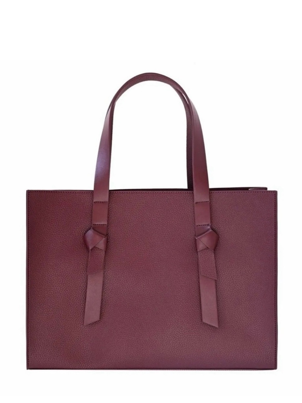 Rachel Zoe Mulberry Structured Leather Tote